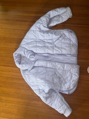 Free People Light Lavender pippa packable Puffer Jacket